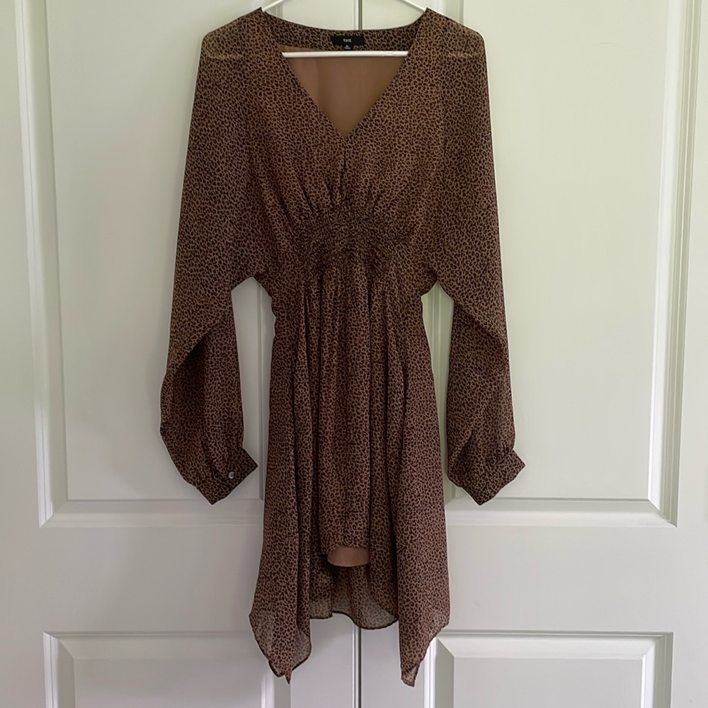 EUC Cheetah print dress
